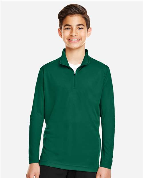 Youth Zone Performance Quarter-Zip Pullover | USA Decoration