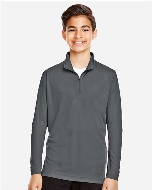 Youth Zone Performance Quarter-Zip Pullover | USA Decoration