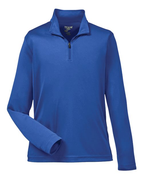 Youth Zone Performance Quarter-Zip Pullover | USA Decoration