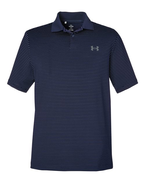 3.0 Striped Perf Polo | USA Decoration