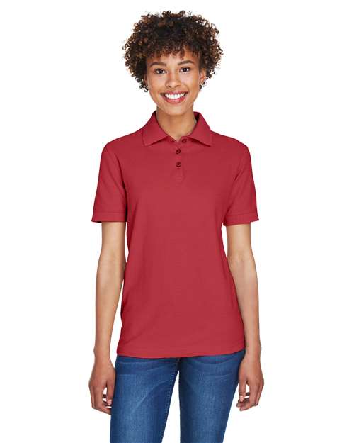 Women's Whisper Pique Polo | USA Decoration