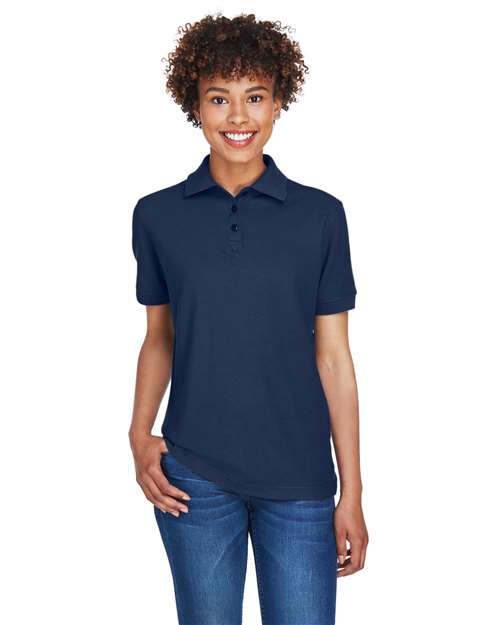 Women's Whisper Pique Polo | USA Decoration