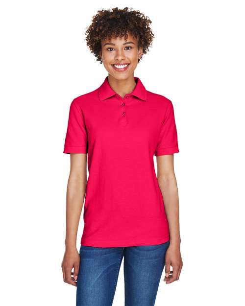 Women's Whisper Pique Polo | USA Decoration