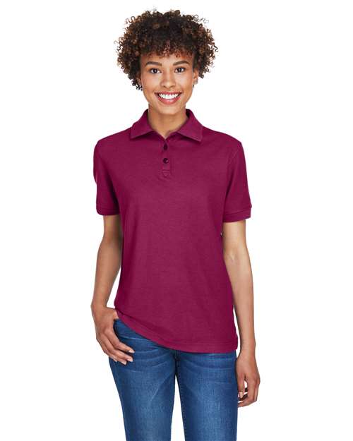 Women's Whisper Pique Polo | USA Decoration