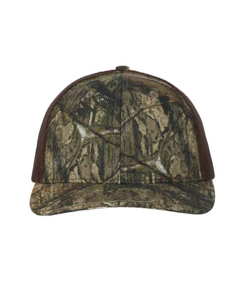 Camo Trucker Mesh Back Cap | USA Decoration