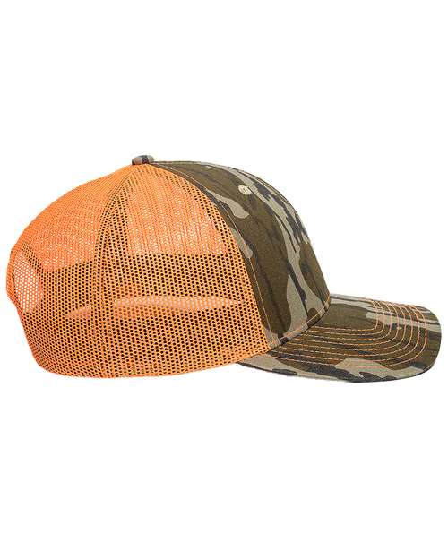 Camo Trucker Mesh Back Cap | USA Decoration