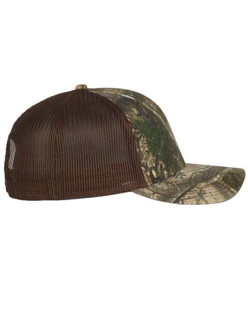 Camo Trucker Mesh Back Cap | USA Decoration