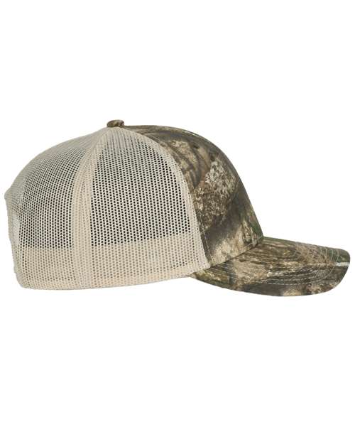Camo Trucker Mesh Back Cap | USA Decoration