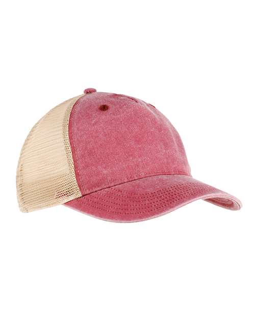 Pigment-Dyed Trucker Cap | USA Decoration