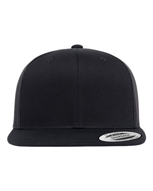 Retro High Profile Trucker Cap | USA Decoration