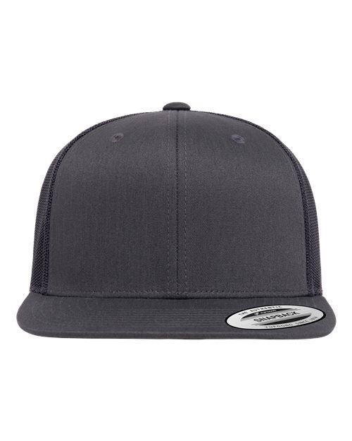 Retro High Profile Trucker Cap | USA Decoration