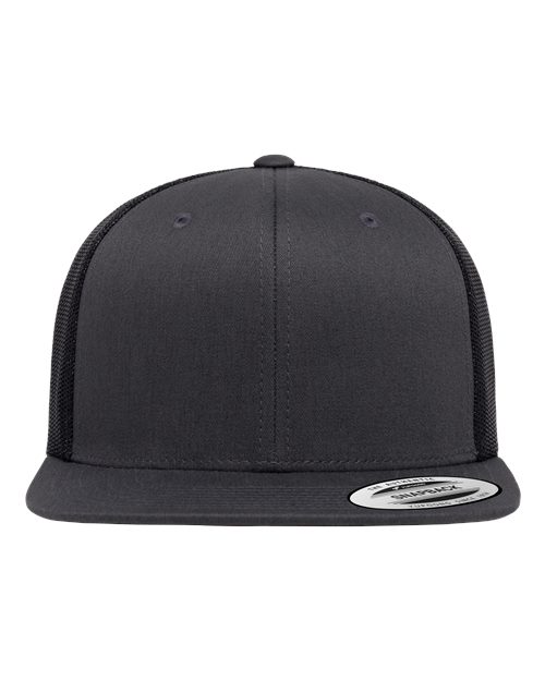 Retro High Profile Trucker Cap | USA Decoration