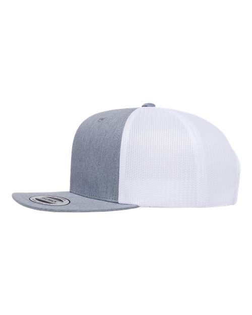 Retro High Profile Trucker Cap | USA Decoration