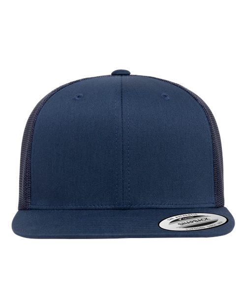 Retro High Profile Trucker Cap | USA Decoration