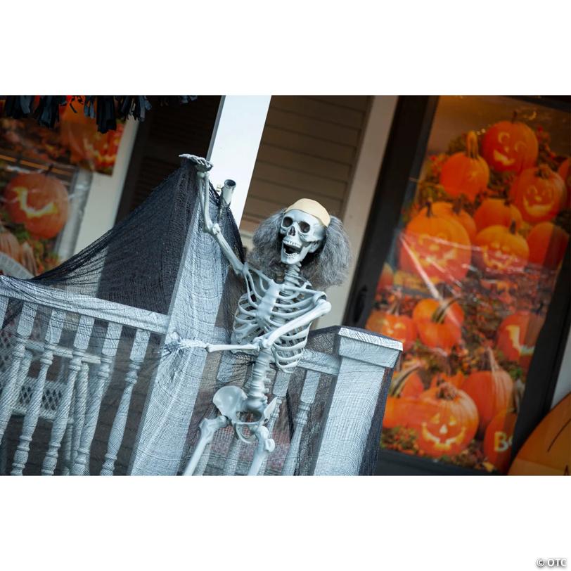 12 Ft. x 30" Deluxe Creepy Tattered Cloth Polyester Halloween Decoration