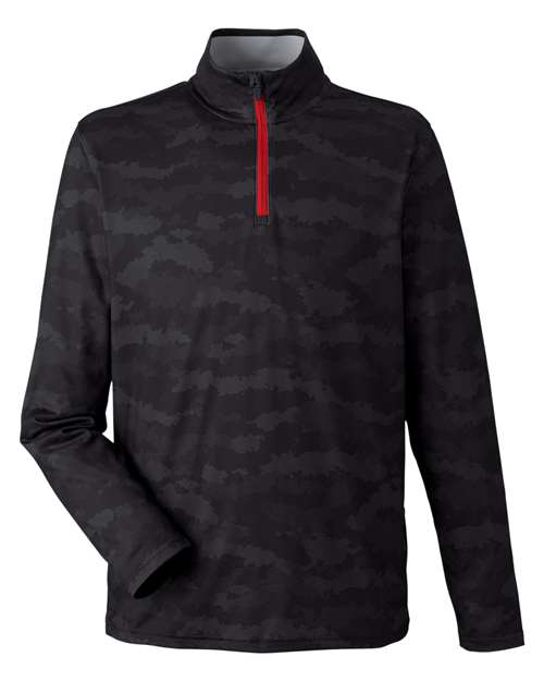 Volition Flanked Quarter-Zip Pullover | USA Decoration