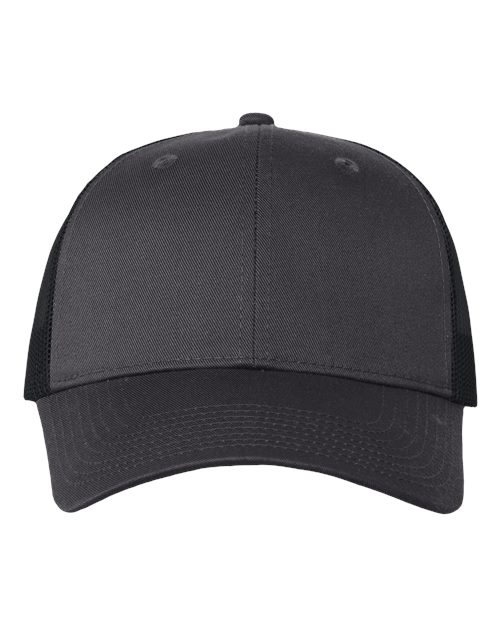Mesh-Back Twill Trucker Cap | USA Decoration