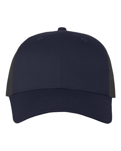 Mesh-Back Twill Trucker Cap | USA Decoration