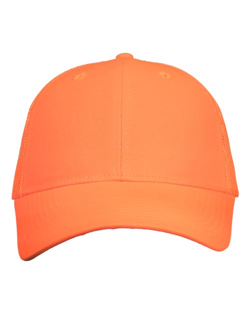 Mesh-Back Twill Trucker Cap | USA Decoration
