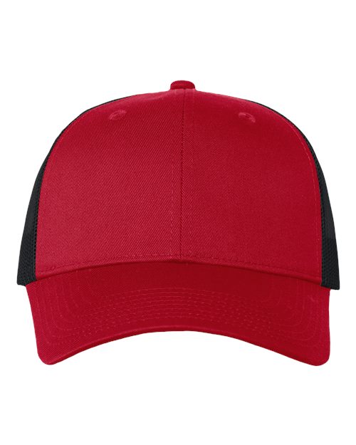 Mesh-Back Twill Trucker Cap | USA Decoration