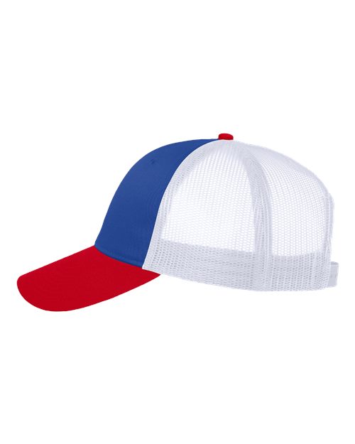 Mesh-Back Twill Trucker Cap | USA Decoration