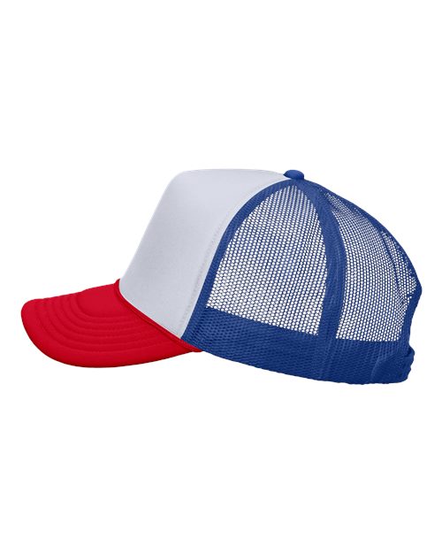 Foam Mesh-Back Trucker Cap | USA Decoration