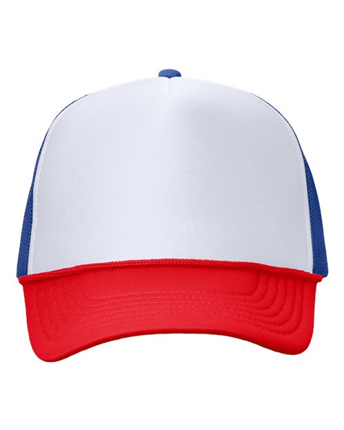 Foam Mesh-Back Trucker Cap | USA Decoration
