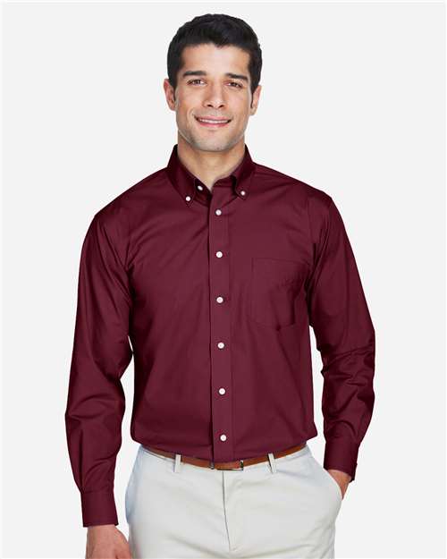 Crown Collection® Broadcloth Woven Dress Shirt | USA Decoration