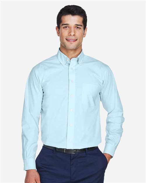 Crown Collection® Broadcloth Woven Dress Shirt | USA Decoration