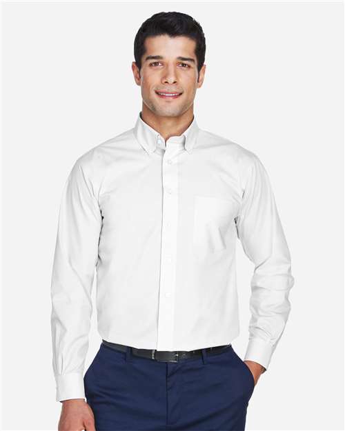 Crown Collection® Broadcloth Woven Dress Shirt | USA Decoration