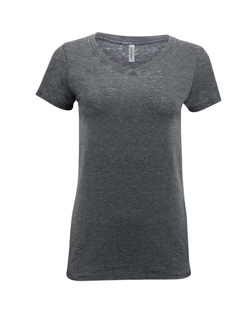 Women's Vintage Dye V-Neck T-Shirt | USA Decoration