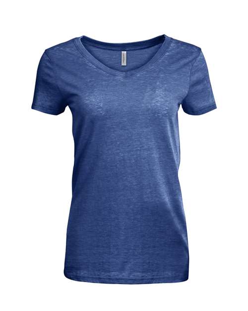 Women's Vintage Dye V-Neck T-Shirt | USA Decoration