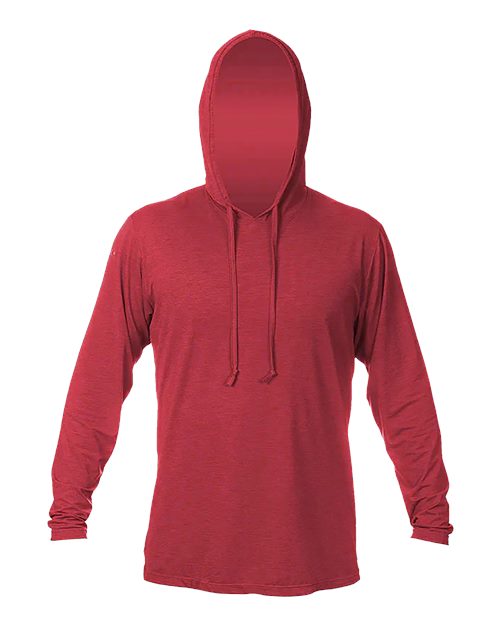 Low Pro Tech Hooded Long Sleeve T-Shirt | USA Decoration