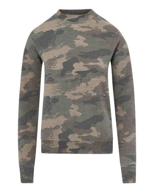 Women's Raelynn Cloud Fleece Crewneck Sweatshirt | USA Decoration