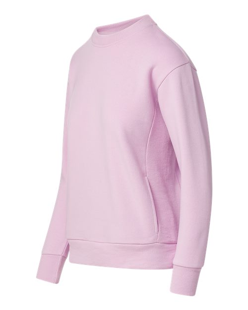 Women's Raelynn Cloud Fleece Crewneck Sweatshirt | USA Decoration