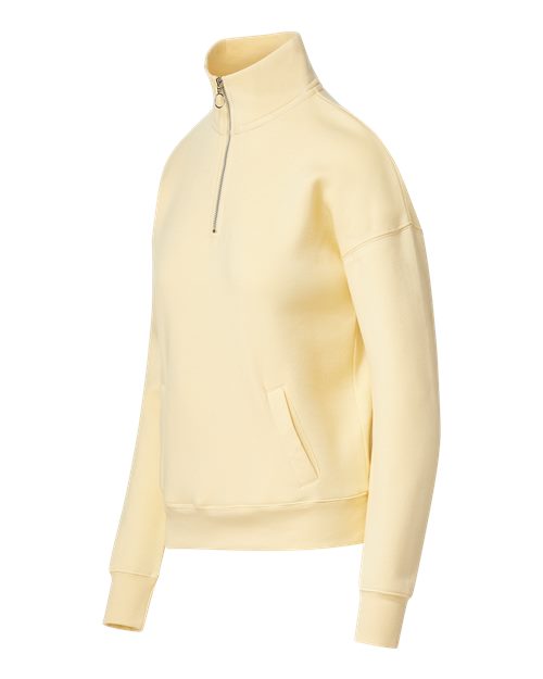 Women's Cloud Fleece Quarter-Zip Sweatshirt | USA Decoration