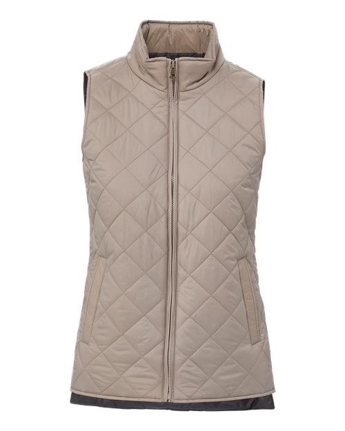 Women's Vintage Diamond Quilted Vest | USA Decoration