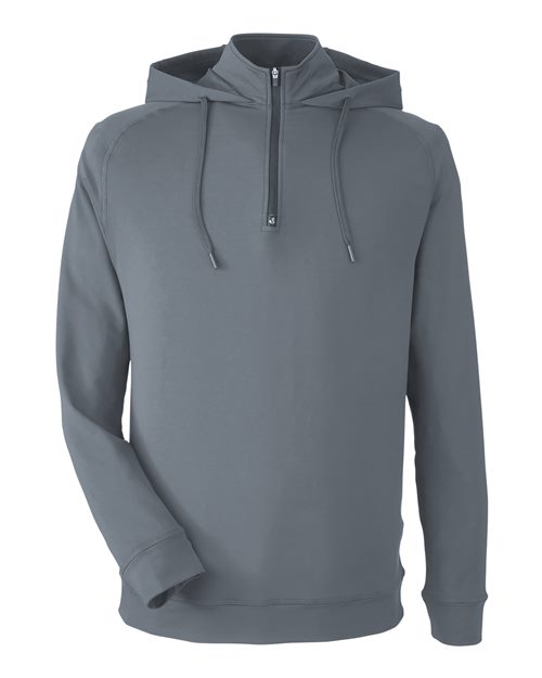 Vandyke Quarter-Zip Pullover Hooded Sweatshirt | USA Decoration