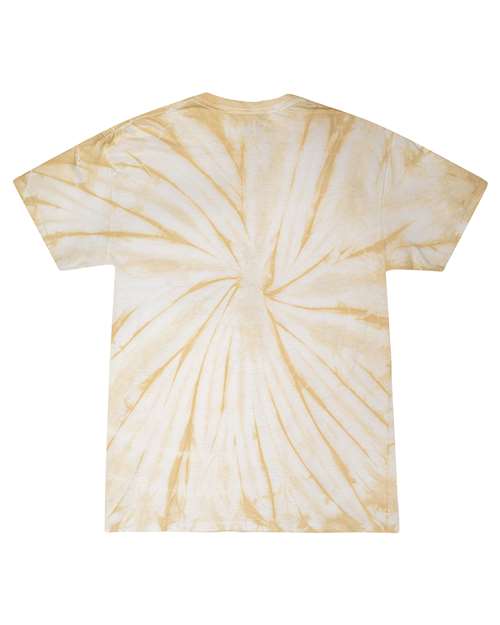 Multi-Color Tie-Dyed Short Sleeve T-Shirt | USA Decoration