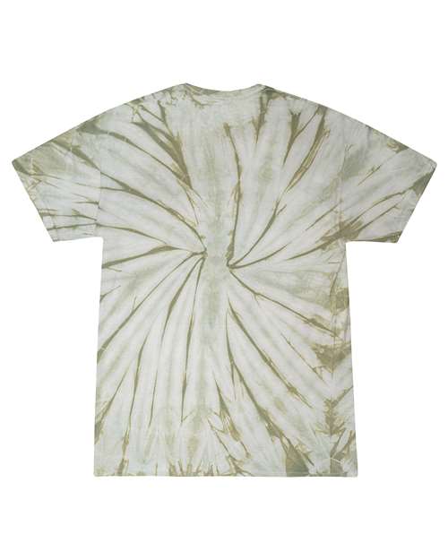 Multi-Color Tie-Dyed Short Sleeve T-Shirt | USA Decoration