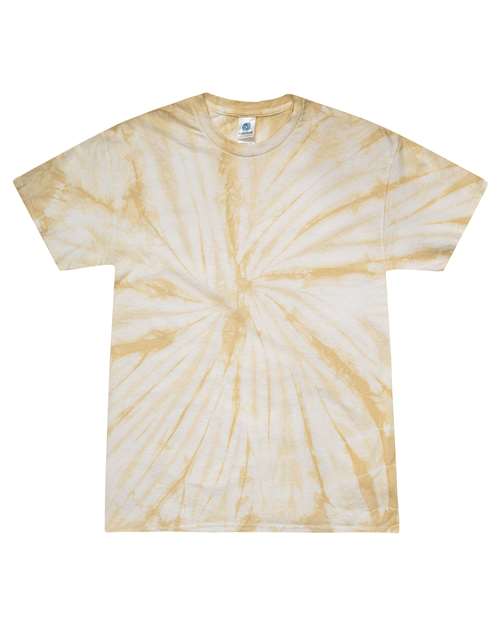 Multi-Color Tie-Dyed Short Sleeve T-Shirt | USA Decoration