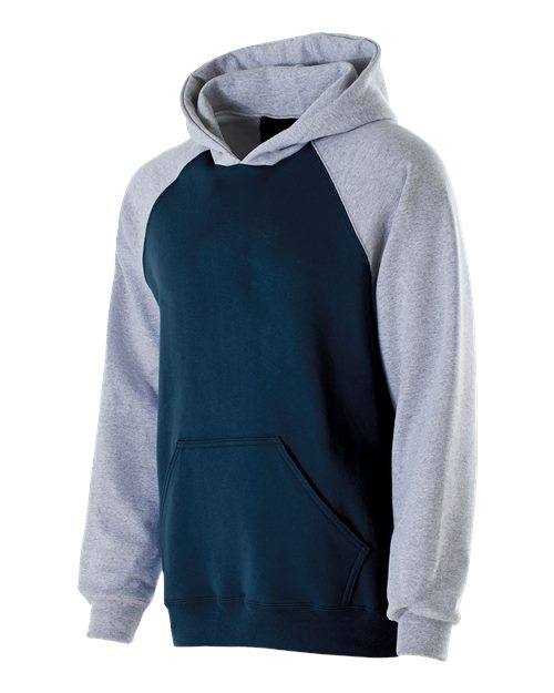 Youth Cotton/Poly Fleece Banner Hooded Sweatshirt | USA Decoration