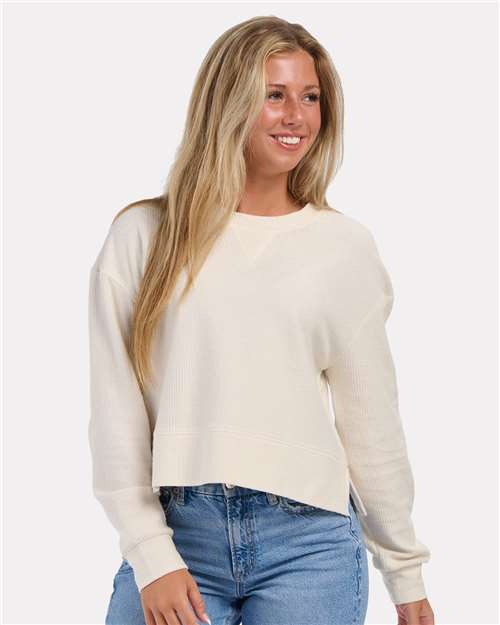 Women's Cropped Boxy Long Sleeve T-Shirt | USA Decoration
