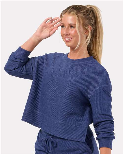 Women's Cropped Boxy Long Sleeve T-Shirt | USA Decoration