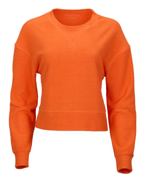 Women's Cropped Boxy Long Sleeve T-Shirt | USA Decoration