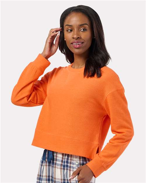 Women's Cropped Boxy Long Sleeve T-Shirt | USA Decoration