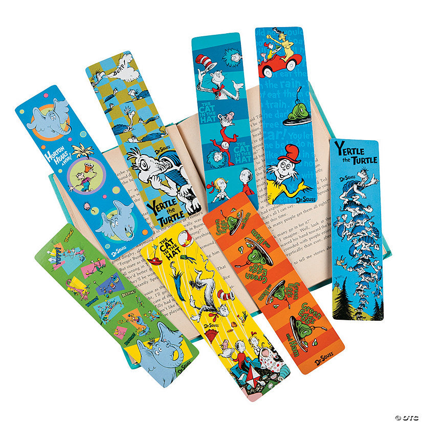 2" x 7 1/4" Bulk 50 Pc. Dr. Seuss™ Story Cardstock Bookmarks