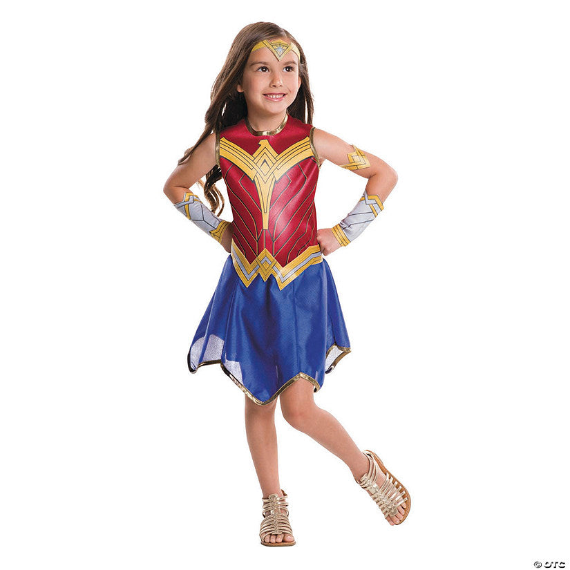 Girl's Justice League Wonder Woman Costume | USA Decoration®