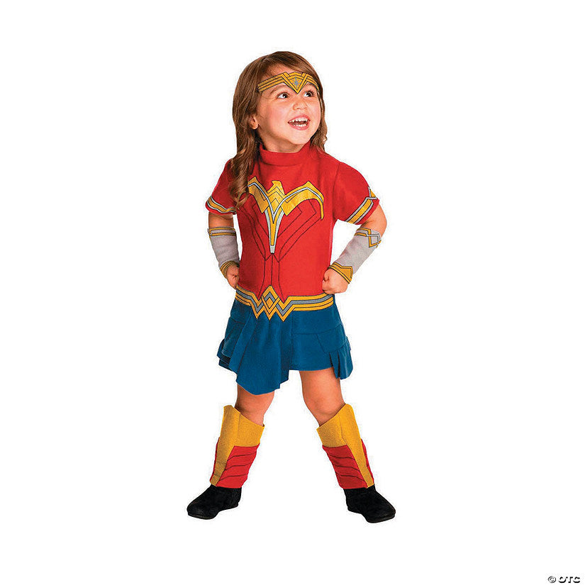 Toddler Girl’s Wonder Woman Costume Romper | USA Decoration®