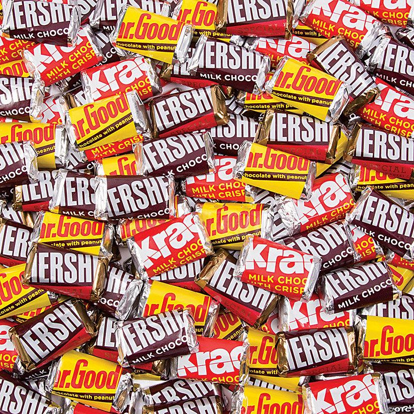 25 Lb. Bulk 1250 Pc. Hershey’s Miniatures Chocolate Candy